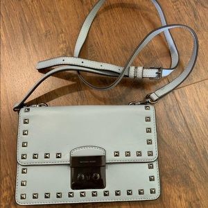 Michael Kors blue crossbody wallet bag